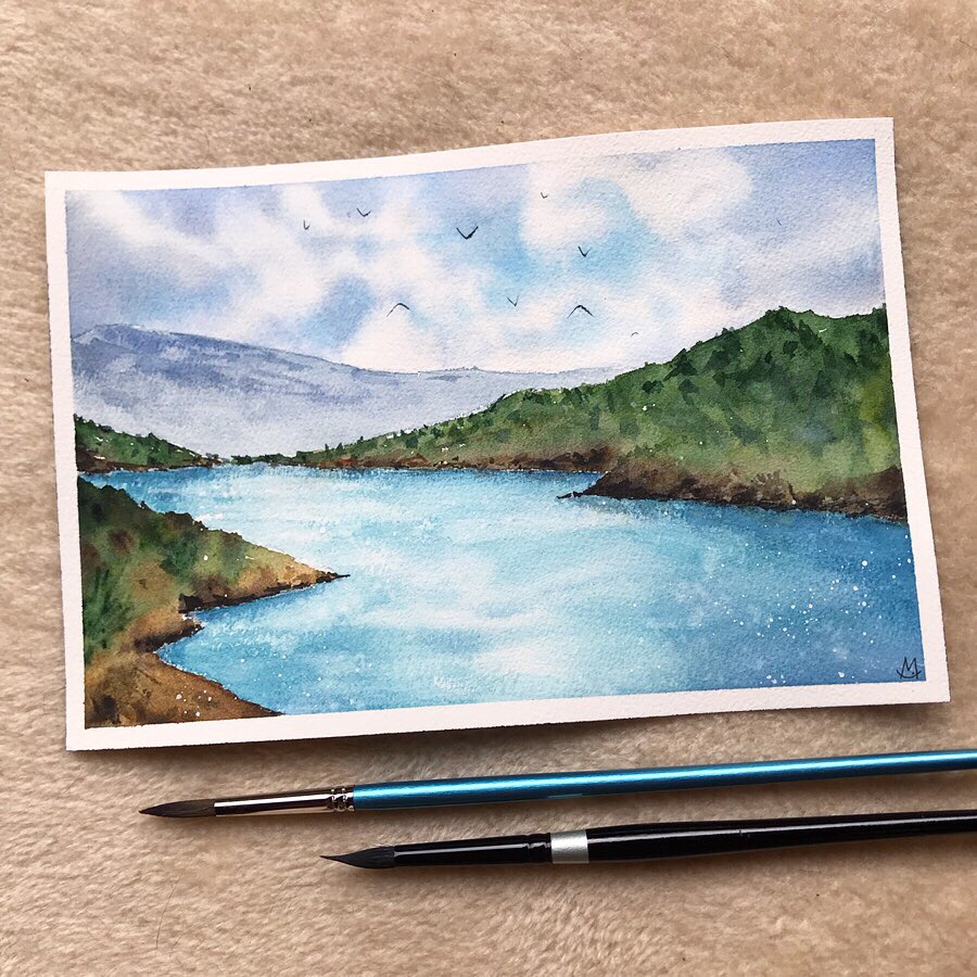 Lake Scene 🏞️